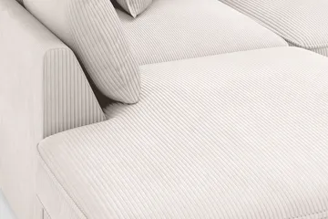 Rossita Lyx 4-sits Extra djup Soffa med Schäslong Vänster - Offwhite Manchester - Möbler - Soffa - Divansoffa & schäslongsoffa - 4 sits soffa med divan