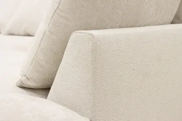 Rossita Lyx 4-sits Högervänd L-formad Extra Djup Schäslongsoffa i Chenille - Beige Chenille - Möbler - Soffa - Divansoffa & schäslongsoffa - 4 sits soffa med divan
