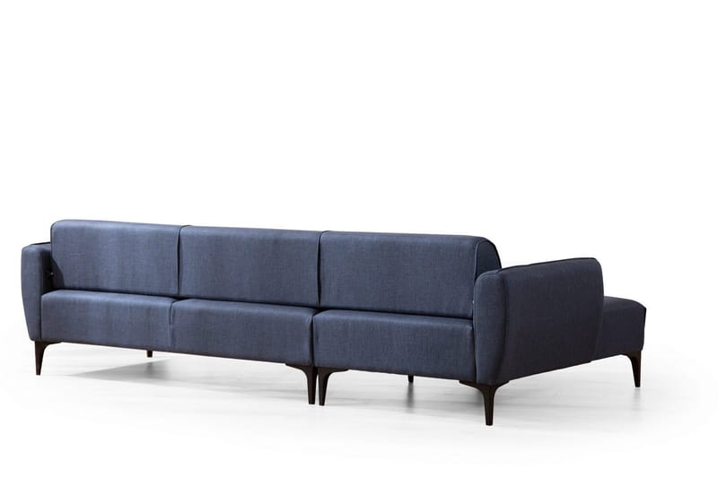 Rossland Divansoffa 3-sits - Blå - Möbler - Soffa - Divansoffa & schäslongsoffa - 3 sits soffa med divan