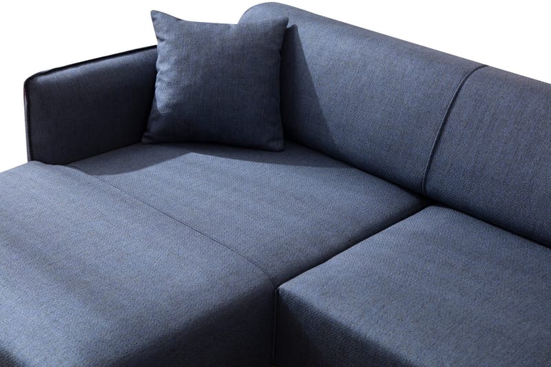 Rossland Divansoffa 3-sits - Blå - Möbler - Soffa - Divansoffa & schäslongsoffa - 3 sits soffa med divan