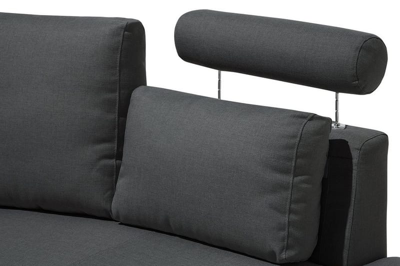 Rotunde Divansoffa 448 cm - Grå - Möbler - Soffa
