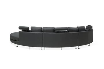Rotunde Divansoffa 448 cm - Grå - Möbler - Soffa