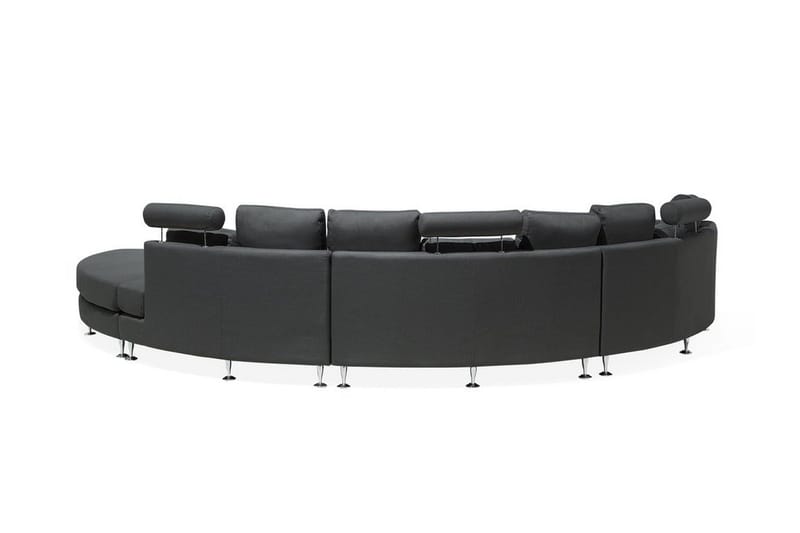Rotunde Divansoffa 448 cm - Grå - Möbler - Soffa