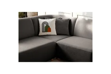 Rynvar Soffa med Schäslong 4-sits - Antracit - Möbler - Soffa - Modulsoffa - Komplett modulsoffa