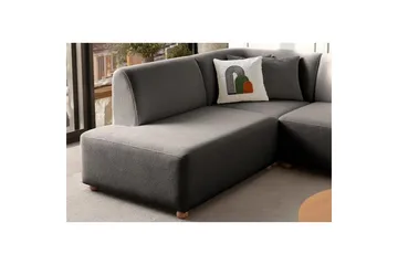 Rynvar Soffa med Schäslong 4-sits - Antracit - Möbler - Soffa - Modulsoffa - Komplett modulsoffa