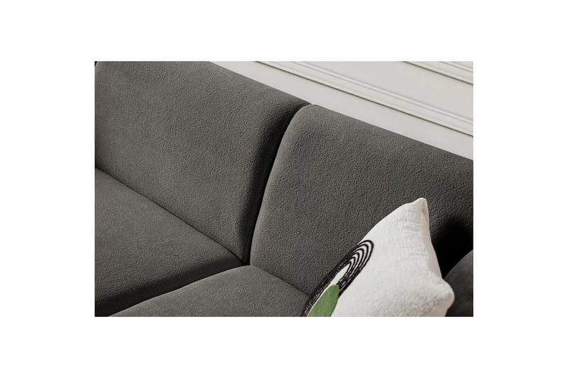 Rynvar Soffa med Schäslong 4-sits - Antracit - Möbler - Soffa - Modulsoffa - Komplett modulsoffa