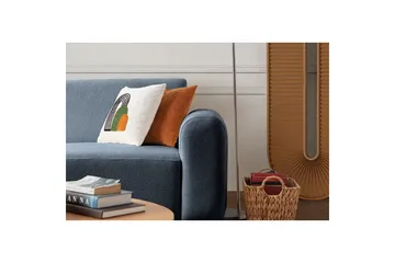 Rynvar Soffa med Schäslong 4-sits - Blå - Möbler - Soffa - Modulsoffa - Komplett modulsoffa