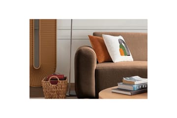 Rynvar Soffa med Schäslong 4-sits - Brun - Möbler - Soffa - Divansoffa & schäslongsoffa - 4 sits soffa med divan