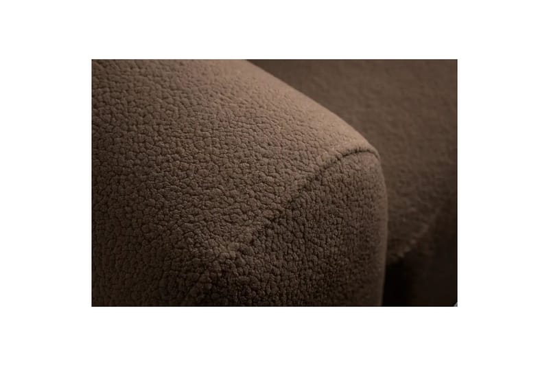 Rynvar Soffa med Schäslong 4-sits - Brun - Möbler - Soffa - Divansoffa & schäslongsoffa - 4 sits soffa med divan