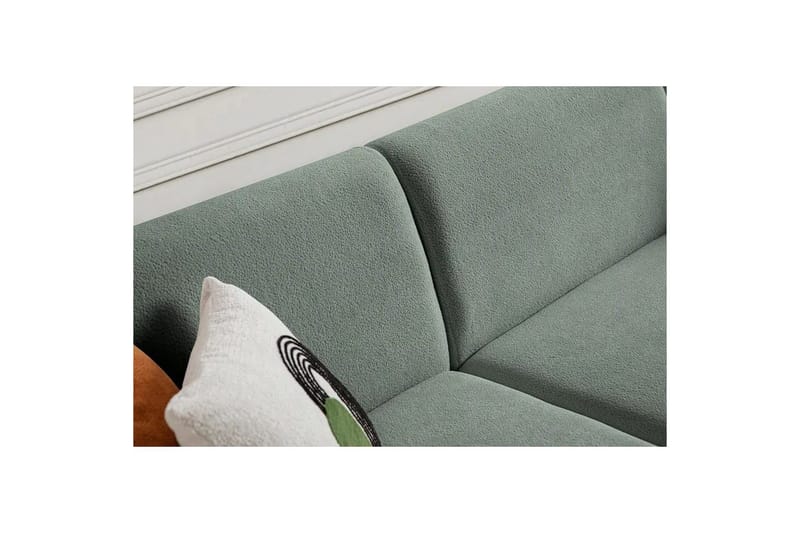 Rynvar Soffa med Schäslong 4-sits - Grön - Möbler - Soffa - Modulsoffa - Komplett modulsoffa