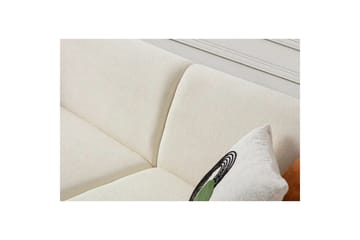 Rynvar Soffa med Schäslong 4-sits - Vit - Möbler - Soffa - Divansoffa & schäslongsoffa - 4 sits soffa med divan