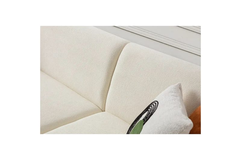 Rynvar Soffa med Schäslong 4-sits - Vit - Möbler - Soffa - Divansoffa & schäslongsoffa - 4 sits soffa med divan