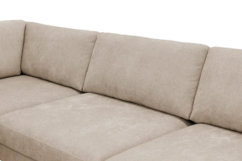 Scandi Djup 4-sits Soffa med Schäslong Vänster i Tyg - Möbler - Soffa - Divansoffa & schäslongsoffa - 4 sits soffa med divan