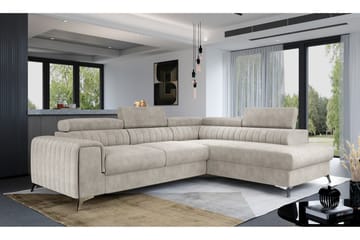 Schäslongsoffa Laucha Höger - Beige - Möbler - Soffa - Divansoffa & schäslongsoffa