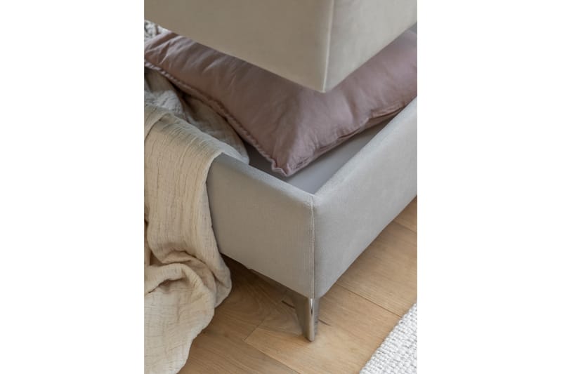 Schäslongsoffa Laucha Vänster - Beige - Möbler - Soffa - Divansoffa & schäslongsoffa - 4 sits soffa med divan