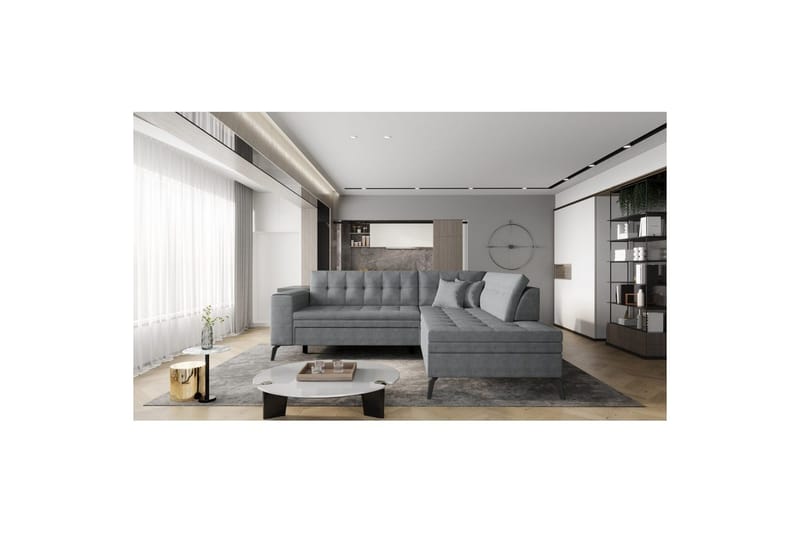 Sektion Eltap Lanvin 260x210x93 cm - Gojo 5, Höger - Möbler - Soffa - Divansoffa & schäslongsoffa - 4 sits soffa med divan