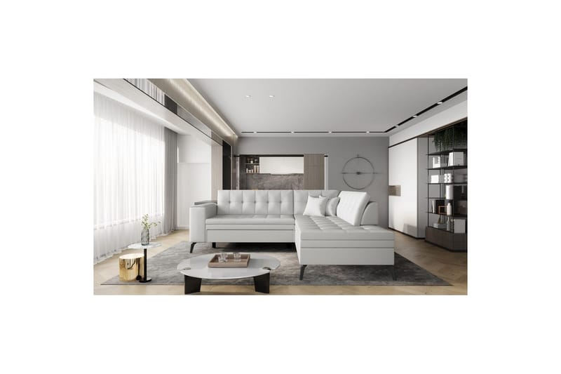 Sektion Eltap Lanvin 260x210x93 cm - Softis 17, Höger - Möbler - Soffa - Divansoffa & schäslongsoffa - 4 sits soffa med divan