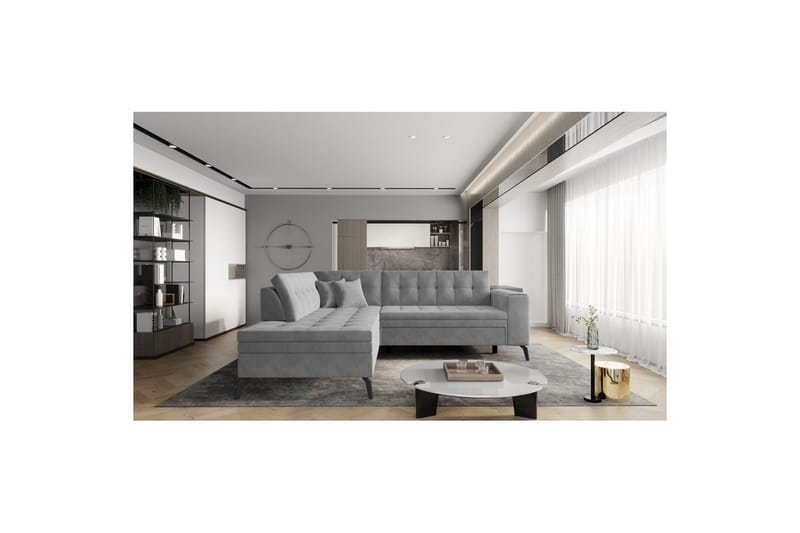 Sektion Eltap Lanvin 260x210x93 cm - Sola 4, Vänster - Möbler - Soffa - Divansoffa & schäslongsoffa - 4 sits soffa med divan