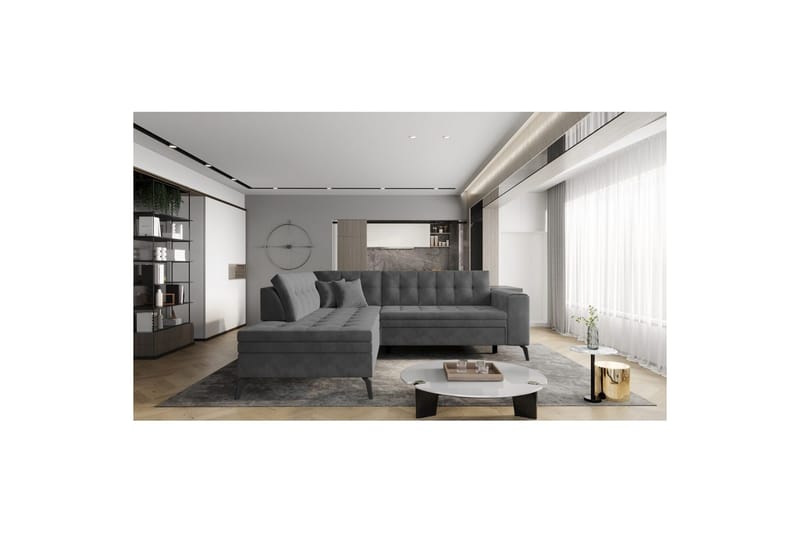 Sektion Eltap Lanvin 260x210x93 cm - Sola 6, Vänster - Möbler - Soffa - Divansoffa & schäslongsoffa - 4 sits soffa med divan