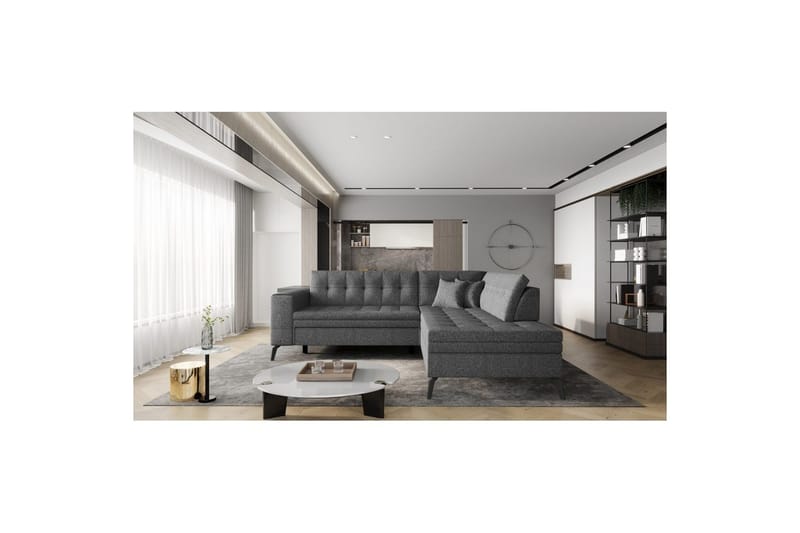 Sektion Eltap Lanvin 260x210x93 cm - Vero 5, Höger - Möbler - Soffa - Divansoffa & schäslongsoffa - 4 sits soffa med divan