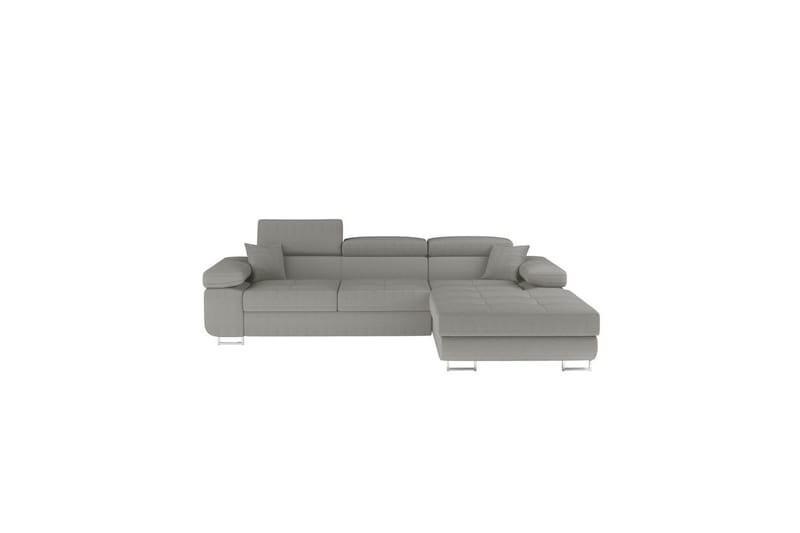 Sektionssoffa Eltap Armando 289x85x203 cm - Jarell 03, Ljusgrå, Höger - Möbler - Soffa - Divansoffa & schäslongsoffa - 3 sits soffa med divan