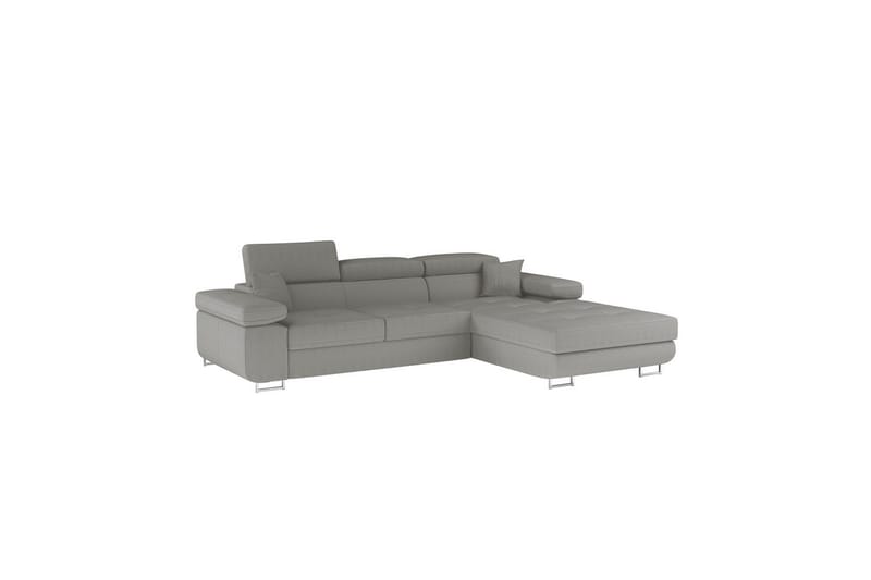 Sektionssoffa Eltap Armando 289x85x203 cm - Jarell 03, Ljusgrå, Höger - Möbler - Soffa - Divansoffa & schäslongsoffa - 3 sits soffa med divan