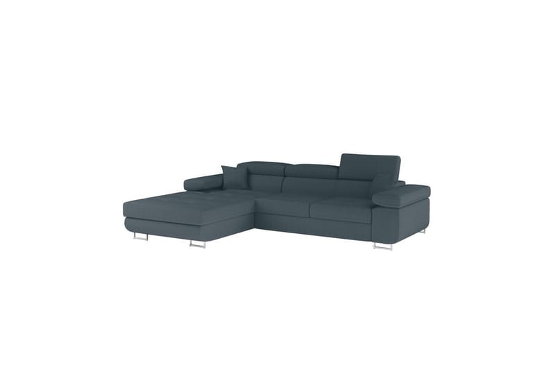 Sektionssoffa Eltap Armando 289x85x203 cm - Jarell 38, Blå, Vänster - Möbler - Soffa - Divansoffa & schäslongsoffa - 3 sits soffa med divan