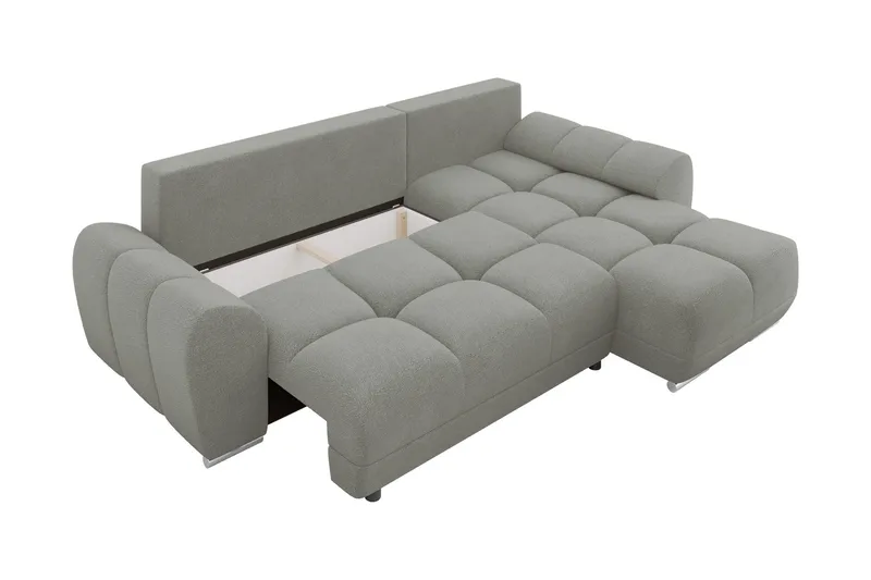Simerly Soffa med Divan 3-sits - Orange - Möbler - Soffa - Divansoffa & schäslongsoffa - 3 sits soffa med divan