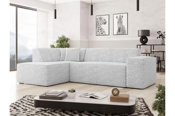 Slucajno Soffa med Schäslong 3-sits - Ljusgrå - Möbler - Soffa - Divansoffa & schäslongsoffa - 3 sits soffa med divan