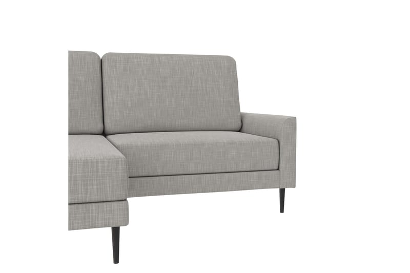 Soffa Francis - Grå - Möbler - Soffa - Divansoffa & schäslongsoffa - 2 sits soffa med divan