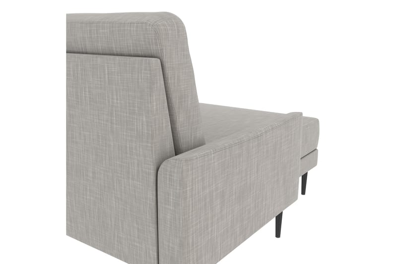Soffa Francis - Grå - Möbler - Soffa - Divansoffa & schäslongsoffa - 2 sits soffa med divan
