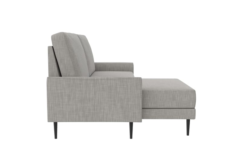 Soffa Francis - Grå - Möbler - Soffa - Divansoffa & schäslongsoffa - 2 sits soffa med divan