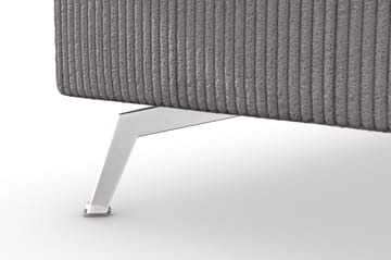 Soffa Friday Lyx 4-sits med Schäslong Vänster - Mörkgrå - Möbler - Soffa - Divansoffa & schäslongsoffa - 4 sits soffa med divan