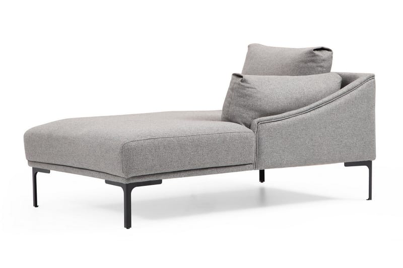 Soffa m. Divan Lumsden 4-sits - Grå - Möbler - Soffa - Divansoffa & schäslongsoffa - 4 sits soffa med divan