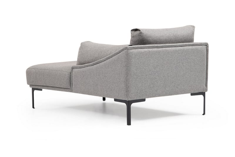 Soffa m. Divan Lumsden 4-sits - Grå - Möbler - Soffa - Divansoffa & schäslongsoffa - 4 sits soffa med divan