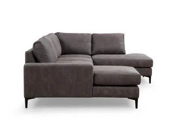 Svanabyn Soffa m. Divan och Schäslong 4-sits - Antracit - Möbler - Soffa - Divansoffa & schäslongsoffa - 4 sits soffa med divan