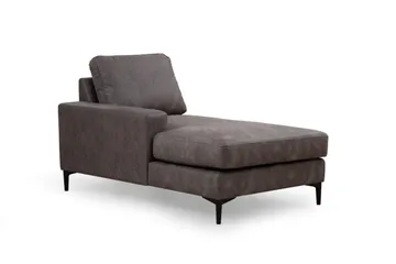 Svanabyn Soffa m. Divan och Schäslong 4-sits - Antracit - Möbler - Soffa - Divansoffa & schäslongsoffa - 4 sits soffa med divan