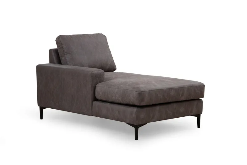 Svanabyn Soffa m. Divan och Schäslong 4-sits - Antracit - Möbler - Soffa - Divansoffa & schäslongsoffa - 4 sits soffa med divan