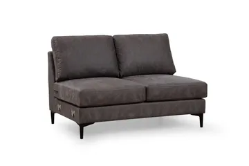 Svanabyn Soffa m. Divan och Schäslong 4-sits - Antracit - Möbler - Soffa - Divansoffa & schäslongsoffa - 4 sits soffa med divan