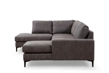 Svanabyn Soffa m. Divan och Schäslong 4-sits - Antracit - Möbler - Soffa - Divansoffa & schäslongsoffa - 4 sits soffa med divan