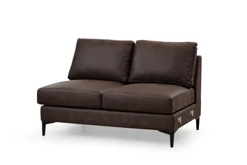 Svanabyn Soffa m. Divan och Schäslong 4-sits - Mörkbrun - Möbler - Soffa - Divansoffa & schäslongsoffa - 4 sits soffa med divan