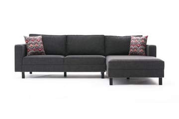 Soffa m. Divan Vivianna 4-sits