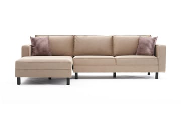 Soffa m. Divan Vivianna 4-sits