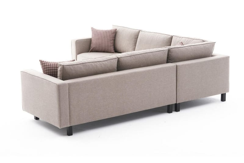 Soffa m. Divan Vivianna 4-sits - Cream - 4 sits soffa med divan - Divansoffa & schäslongsoffa