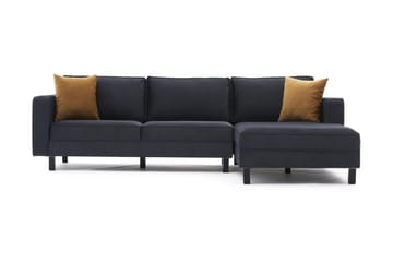 Soffa m. Divan Vivianna 4-sits