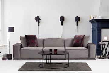 Soffa m. Divan Woodlaw 3-sits - Grå - Möbler - Soffa - 3 sits soffa