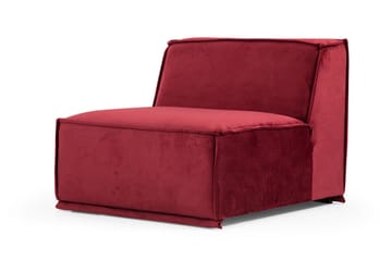 Soffa m. Divan Woodlaw 4-sits - Burgundy - Möbler - Soffa - Divansoffa & schäslongsoffa - 4 sits soffa med divan
