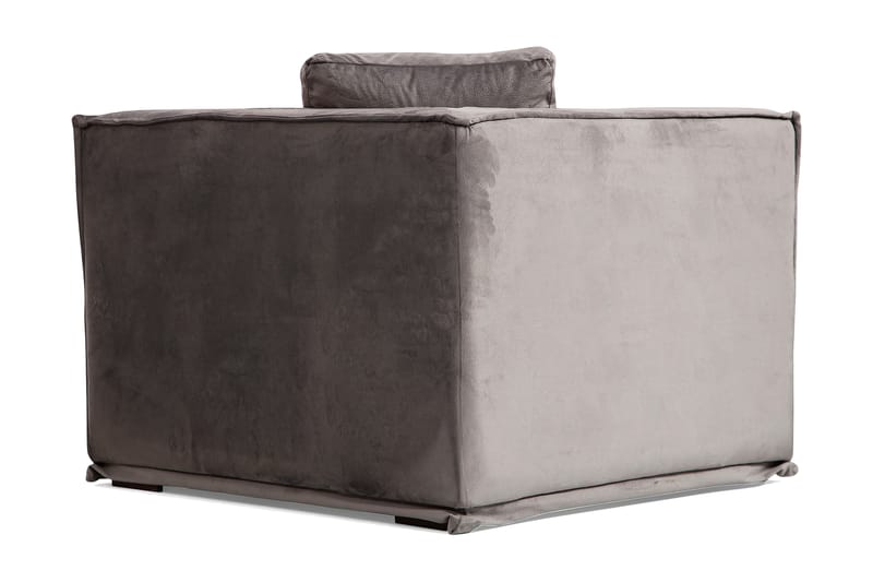 Soffa m. Divan Woodlaw 6-sits - Grå - Möbler - Soffa - Hörnsoffa