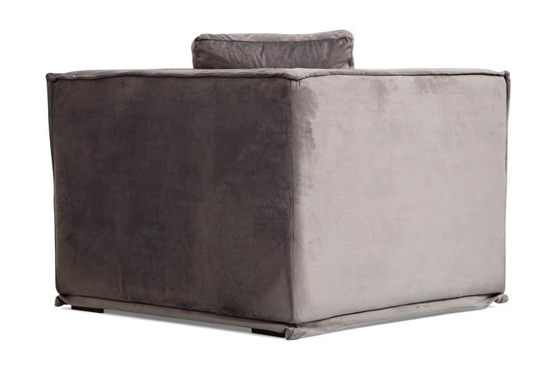 Soffa m. Divan Woodlaw 6-sits - Grå - Möbler - Soffa - Hörnsoffa