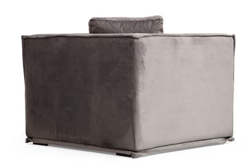 Soffa m. Divan Woodlaw 6-sits - Grå - Möbler - Soffa - Hörnsoffa